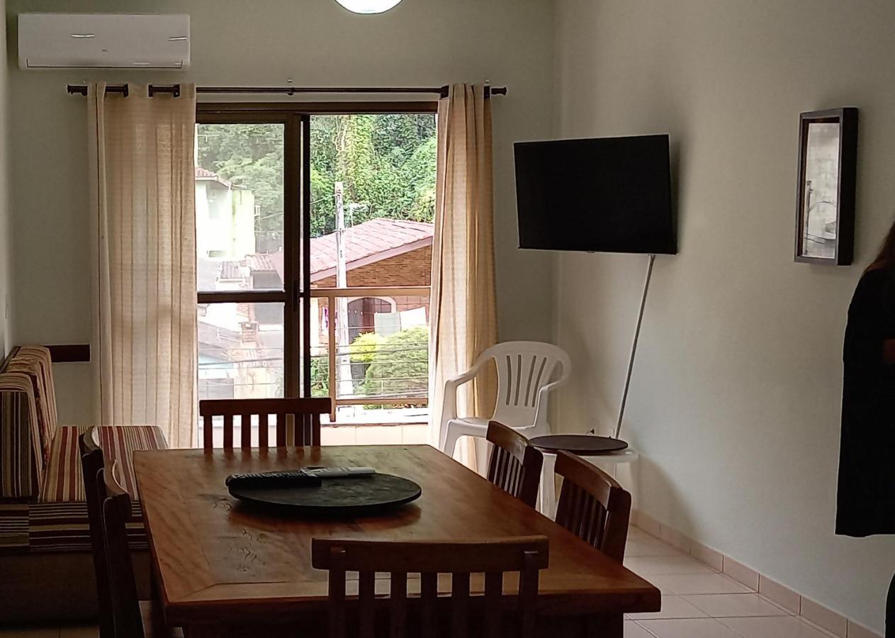 Apartamento Climatizado A 150 Metros Da Praia ウバトゥバ エクステリア 写真